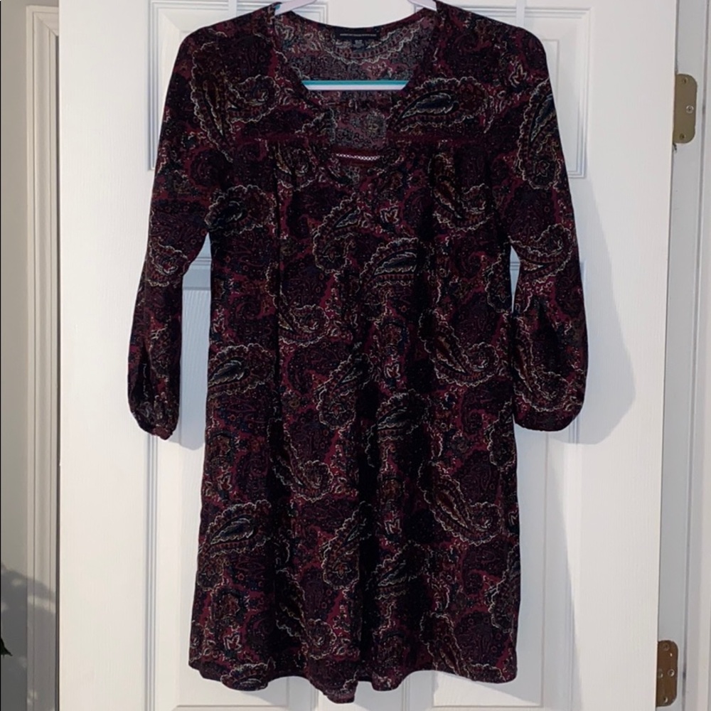 American Eagle Paisley Dress